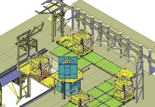 tailor made XMT handling system